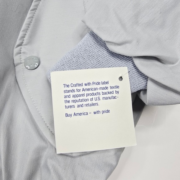 King Louie Speed Queen‎ Mens Light Gray Pro Fit Jacket Made in USA Size 42 - Picture 3 of 11